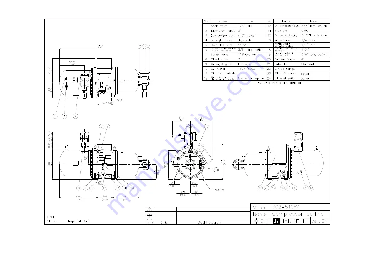 Hanbell RC2-1020AV Manual Download Page 28