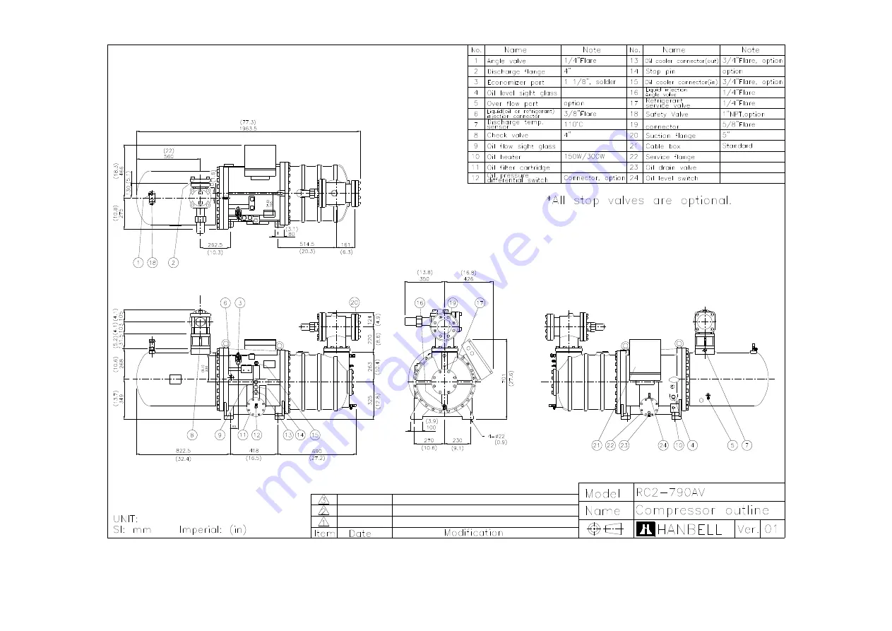 Hanbell RC2-1020AV Скачать руководство пользователя страница 33