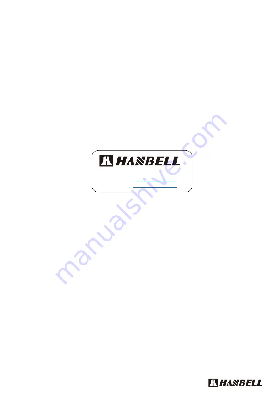 Hanbell SAM-285 Operation Manual Download Page 5