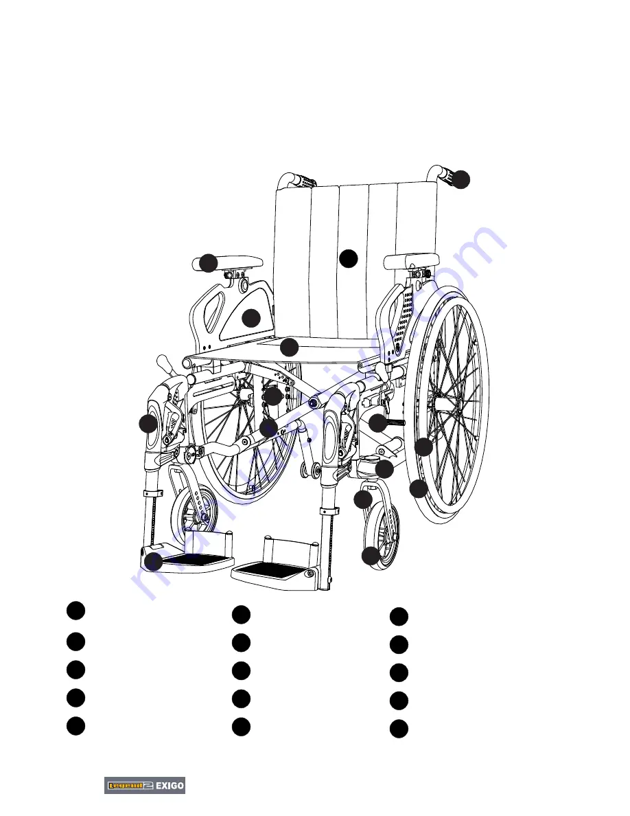 Handicare Legend 2 Exigo Скачать руководство пользователя страница 4