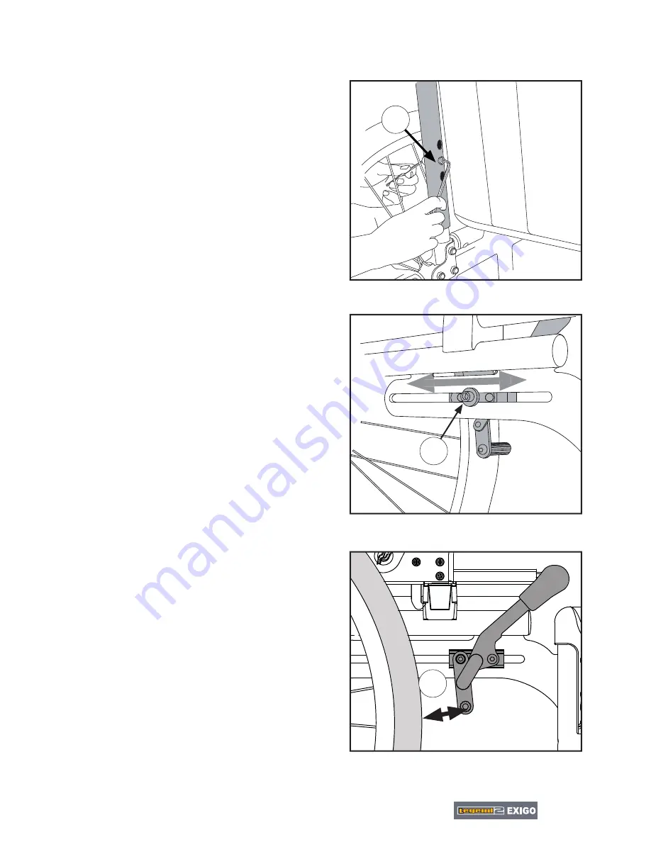 Handicare Legend 2 Exigo User Manual Download Page 15