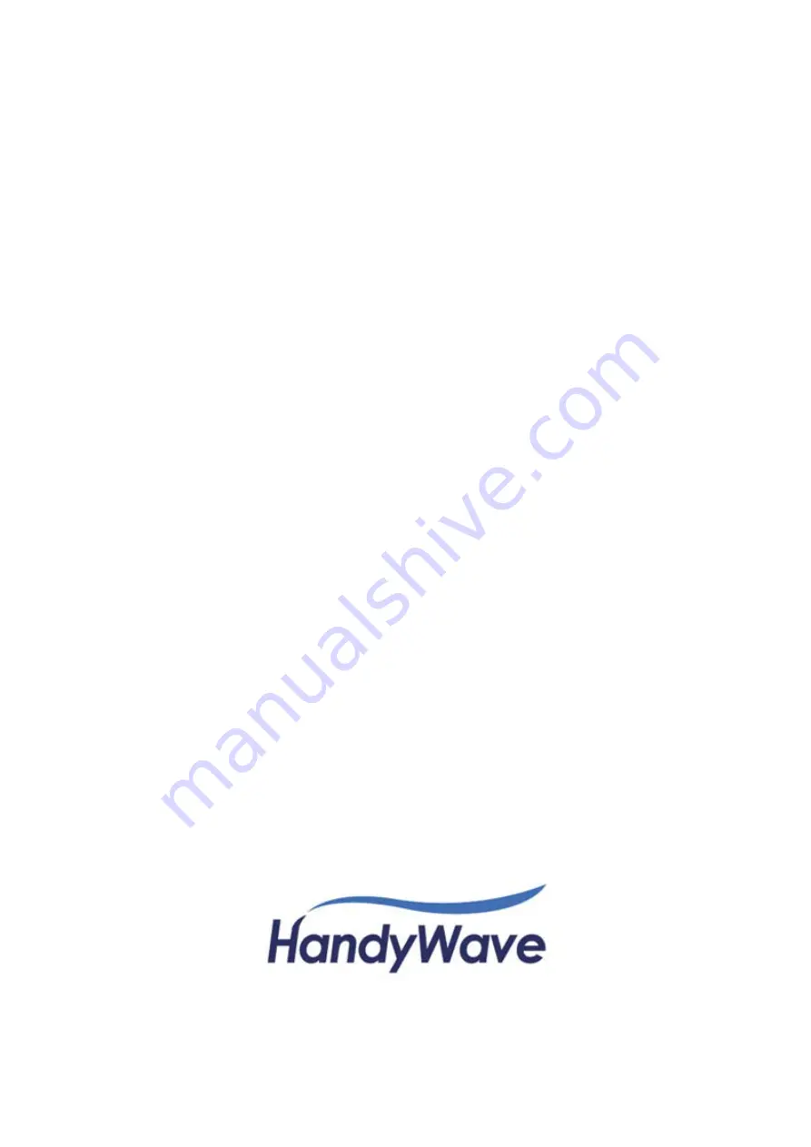 HandyWave HandyPort Application Note Download Page 1