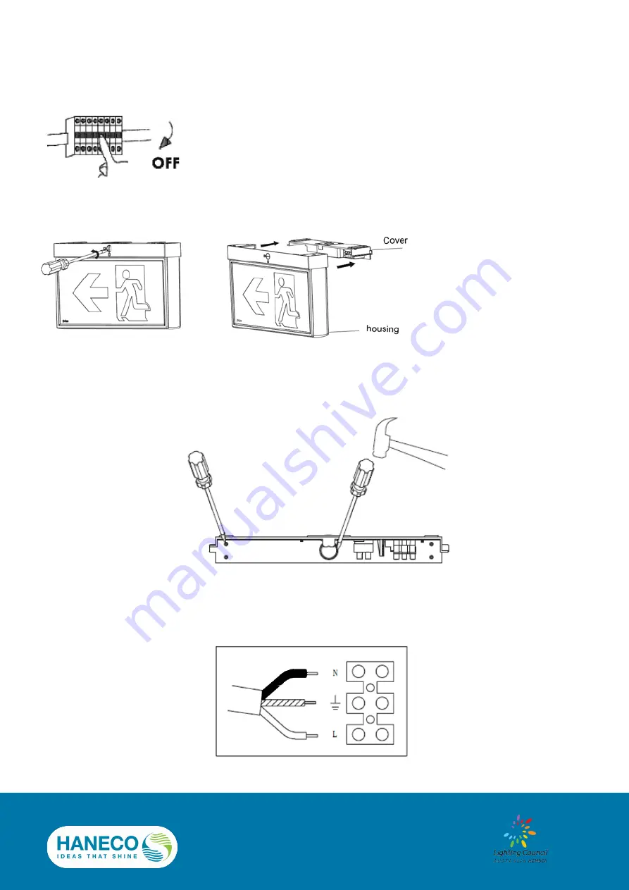 Haneco ESODO BOX 24M Installation Manual Download Page 4