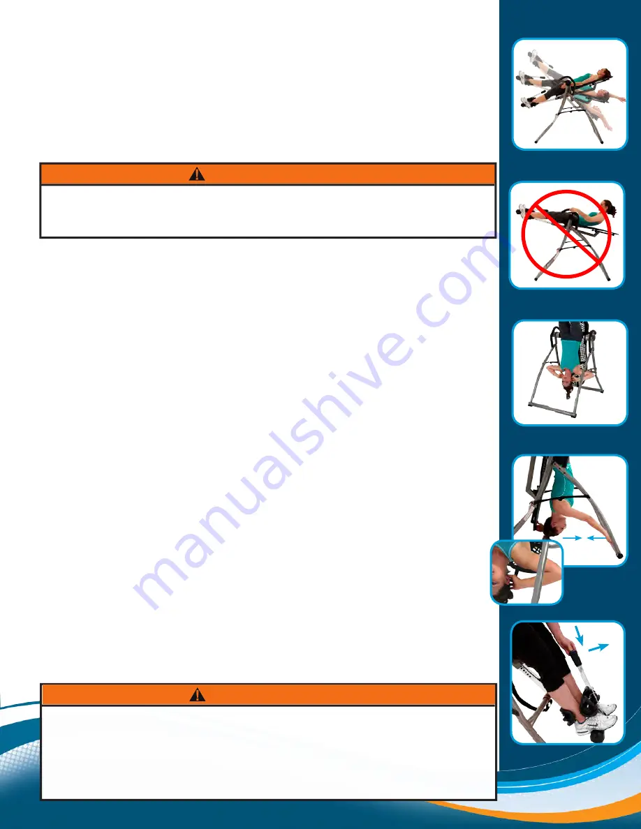 Hang ups Teeter Contour L5 Скачать руководство пользователя страница 12