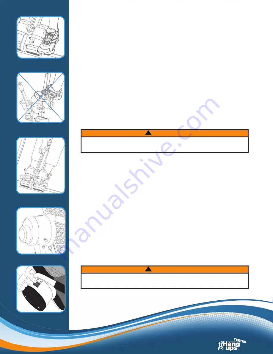 Hang ups Teeter Inversion Table Скачать руководство пользователя страница 3