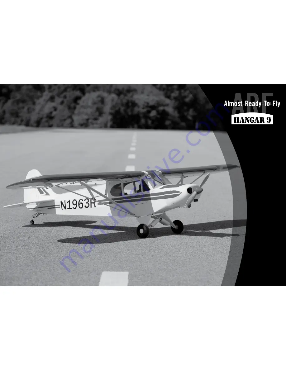 Hangar 9 1/4 PA-18-150 Super Cub Instruction Manual Download Page 1