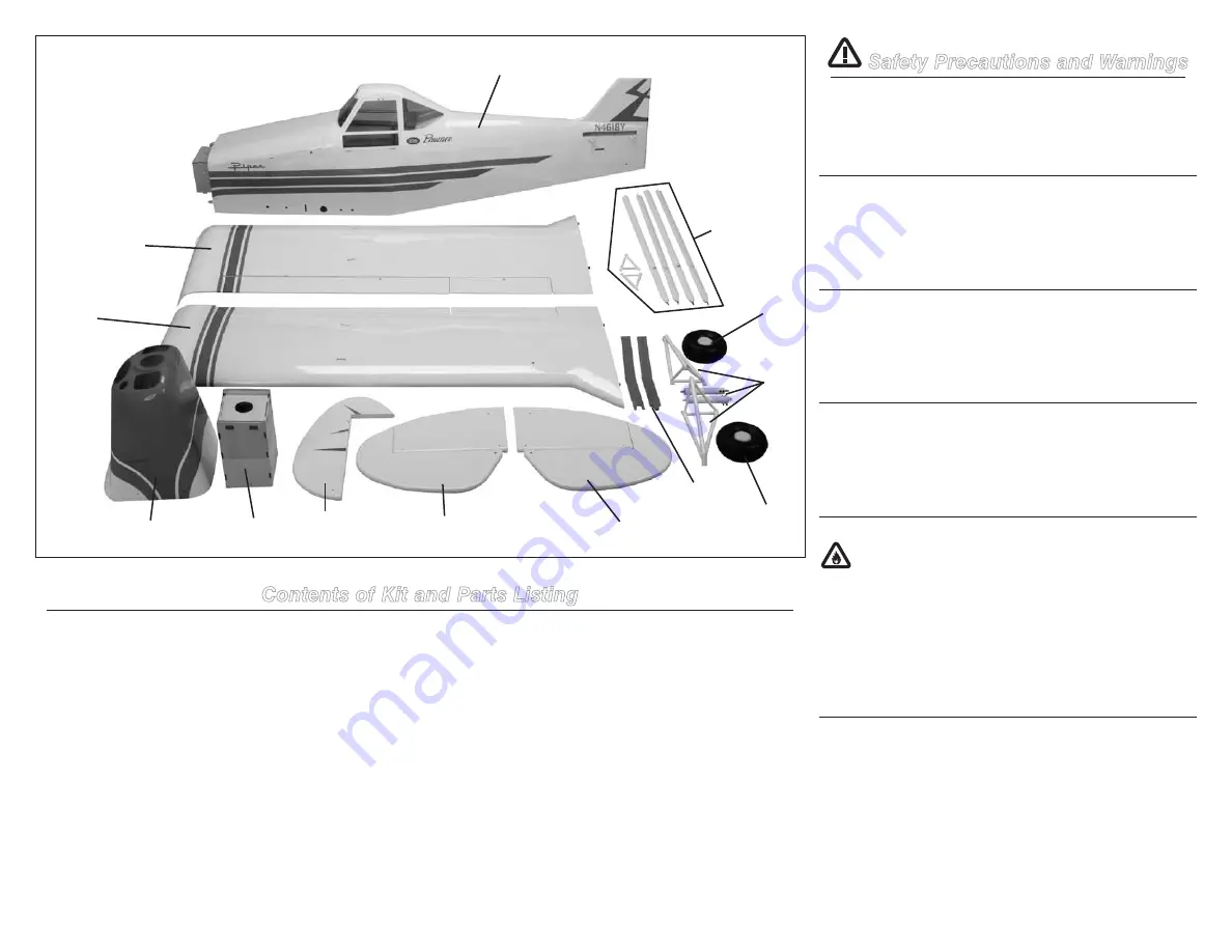 Hangar 9 HAN5190 Скачать руководство пользователя страница 3