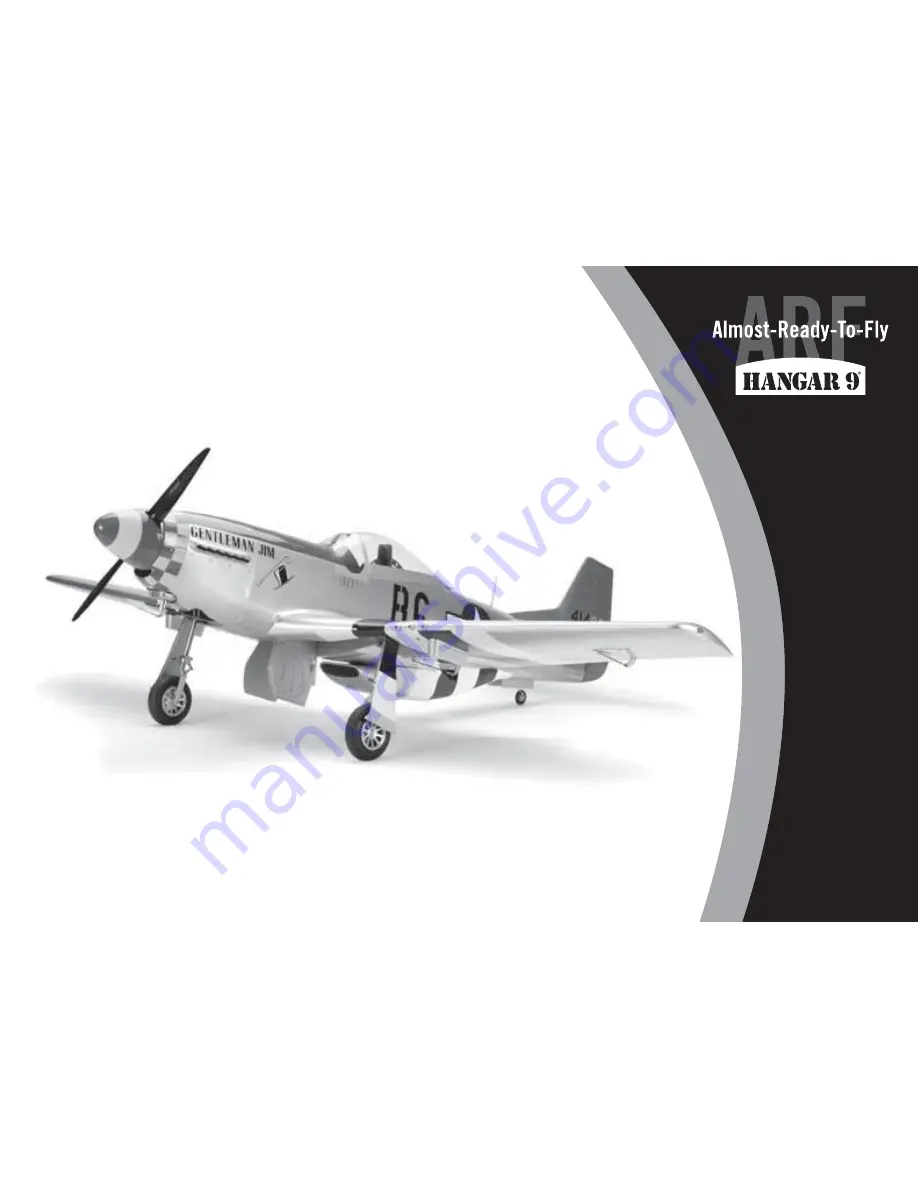 Hangar 9 P-51D Mustang 40 ARF Instruction Manual Download Page 1