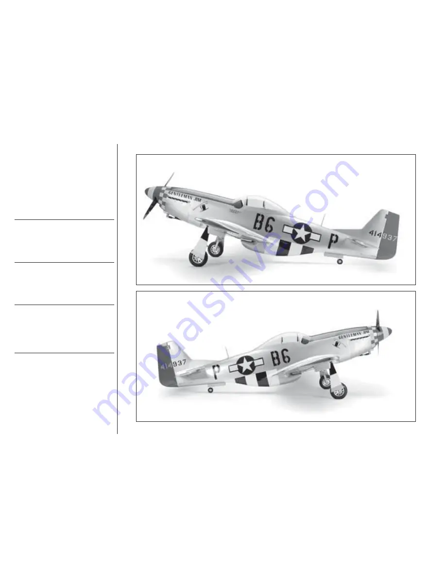 Hangar 9 P-51D Mustang 40 ARF Instruction Manual Download Page 96