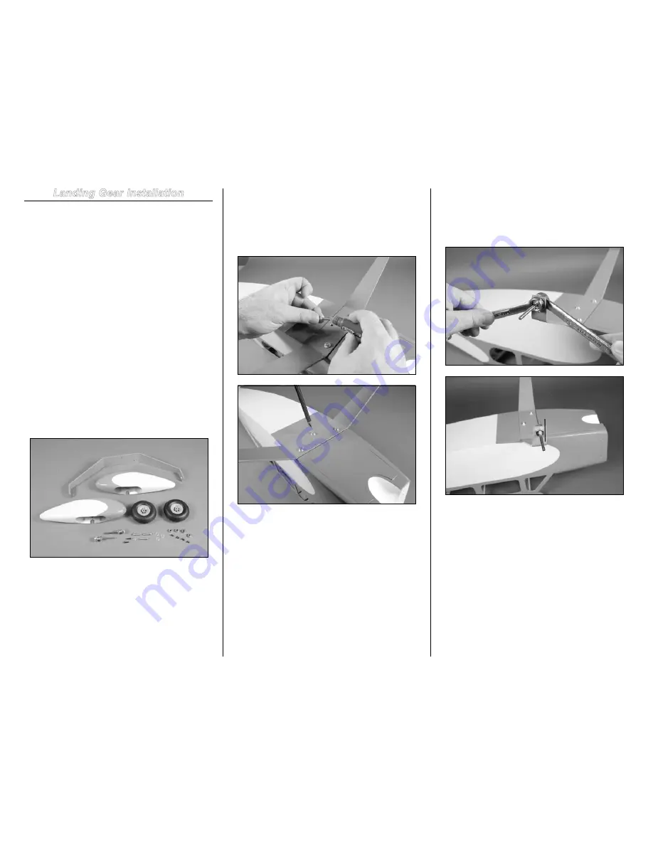 Hangar 9 toledo special 40 Assembly Manual Download Page 5