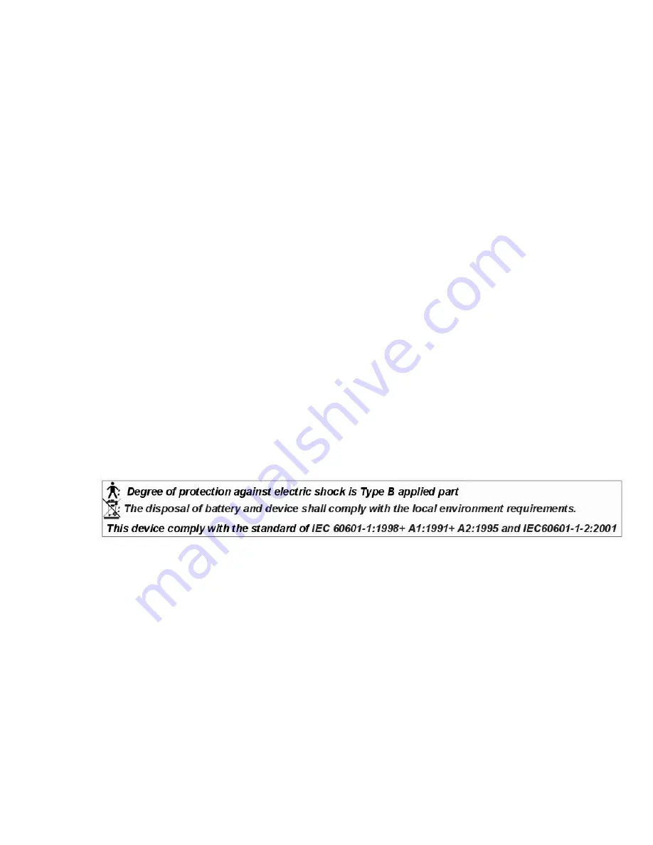 Hangzhou Hua'an Medical & Health Instruments MW-300C Operation Manual Download Page 25