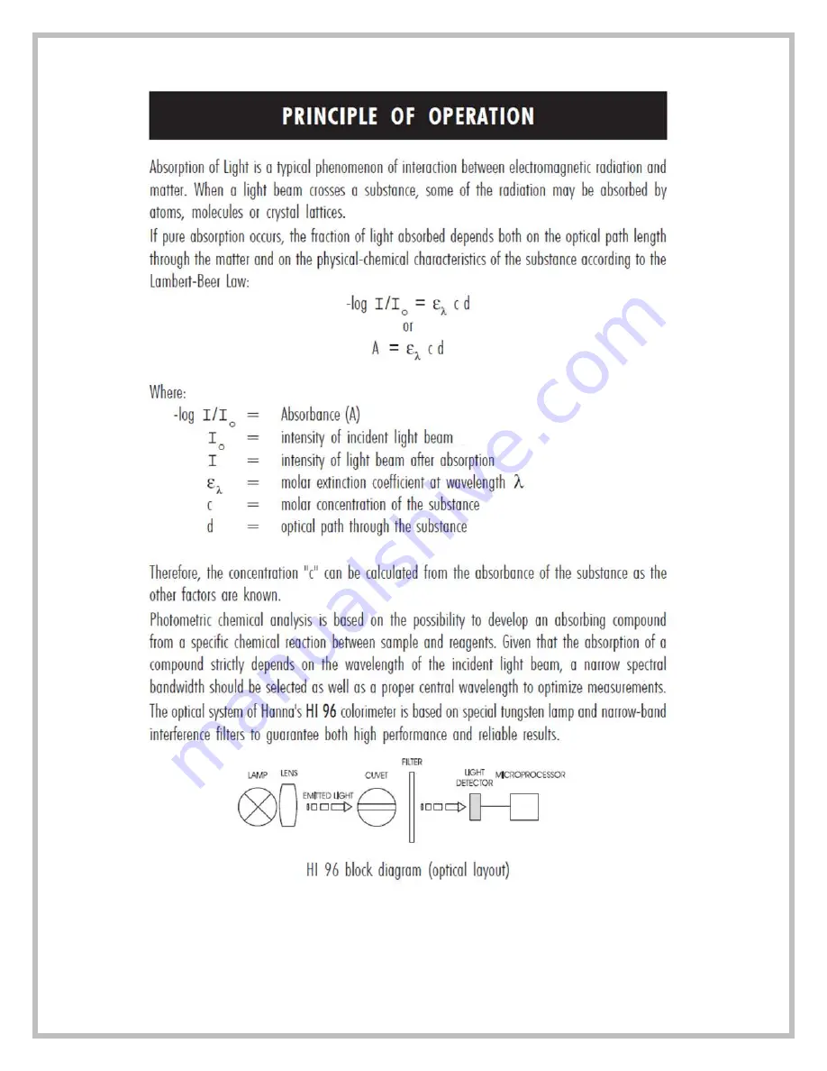 Hanna Instruments 286523 Instruction Manual Download Page 6