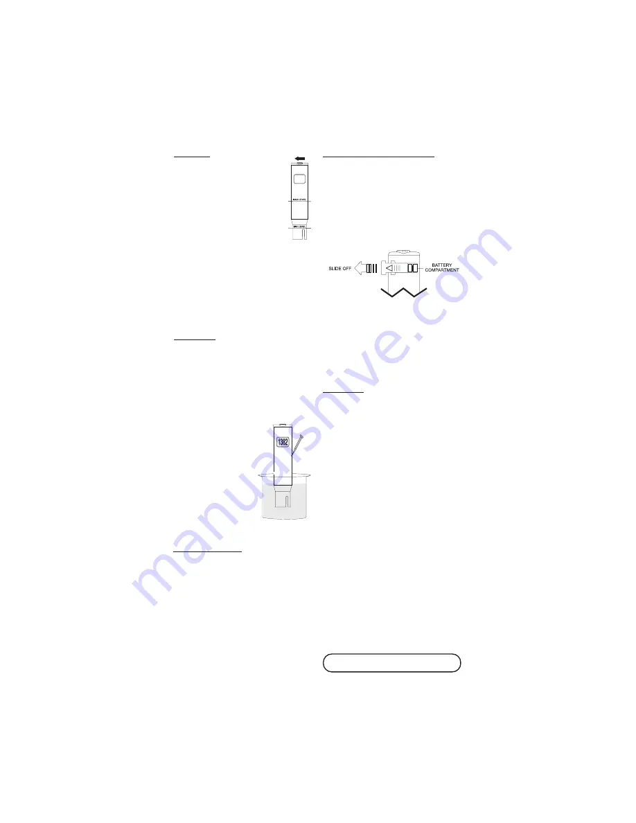 Hanna Instruments DiST HI 98302 Instruction Manual Download Page 2