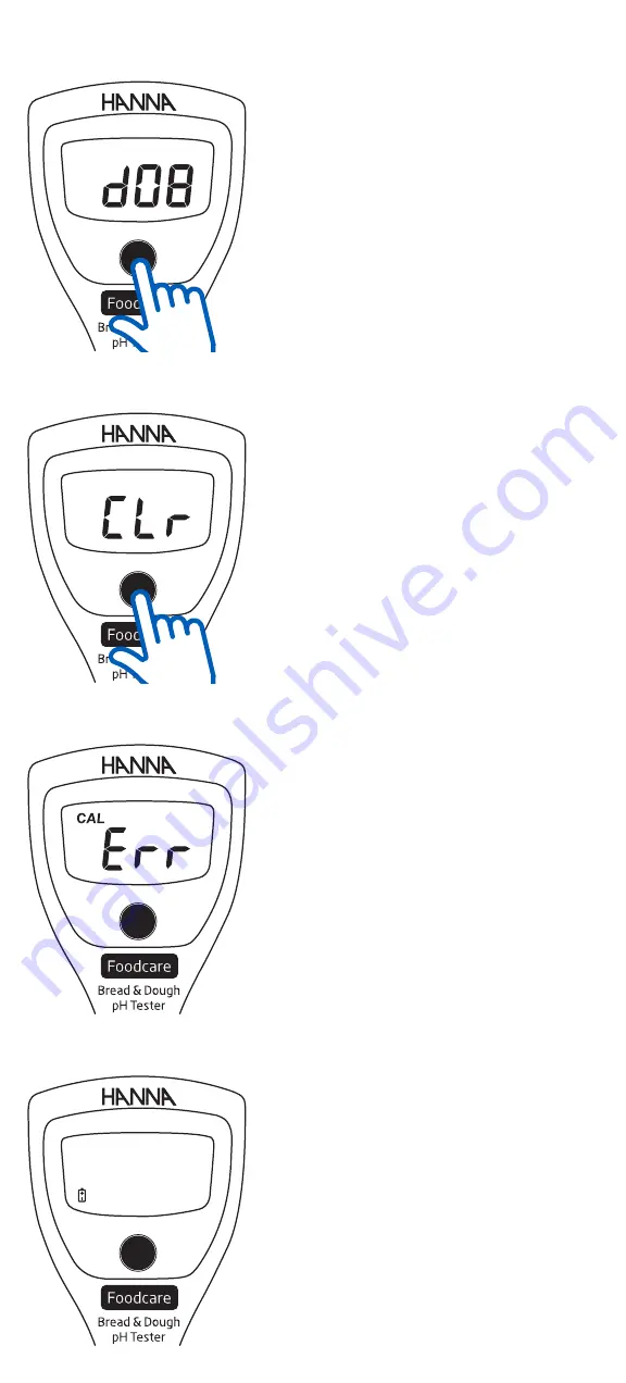 Hanna Instruments Foodcare HI981038 Скачать руководство пользователя страница 7