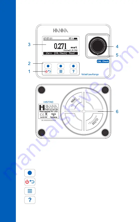 Hanna Instruments HI97740 Instruction Manual Download Page 8