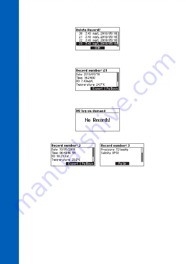 Hanna Instruments HI98198 OPDO Instruction Manual Download Page 36