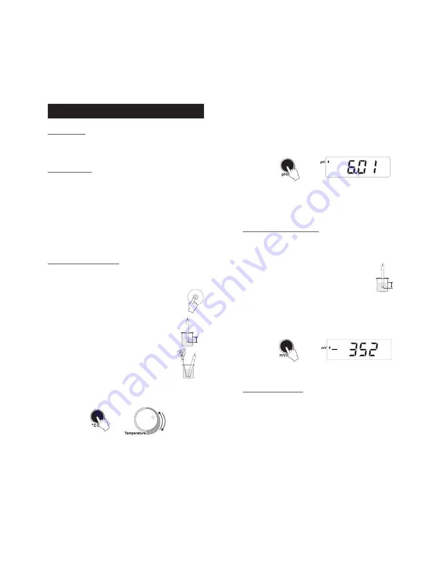 Hanna Instruments pH 209V Instruction Manual Download Page 4