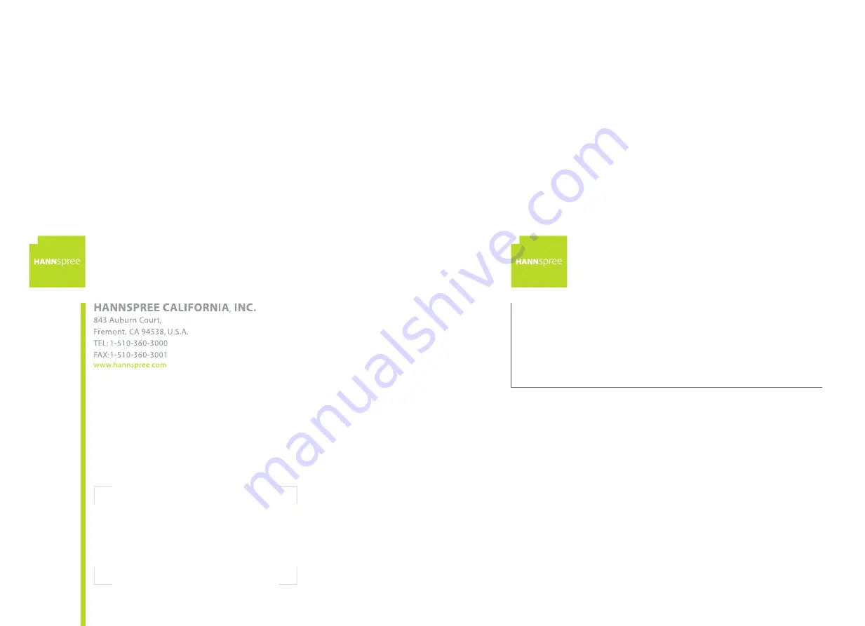 HANNspree LT02-12U1-000 User Manual Download Page 1