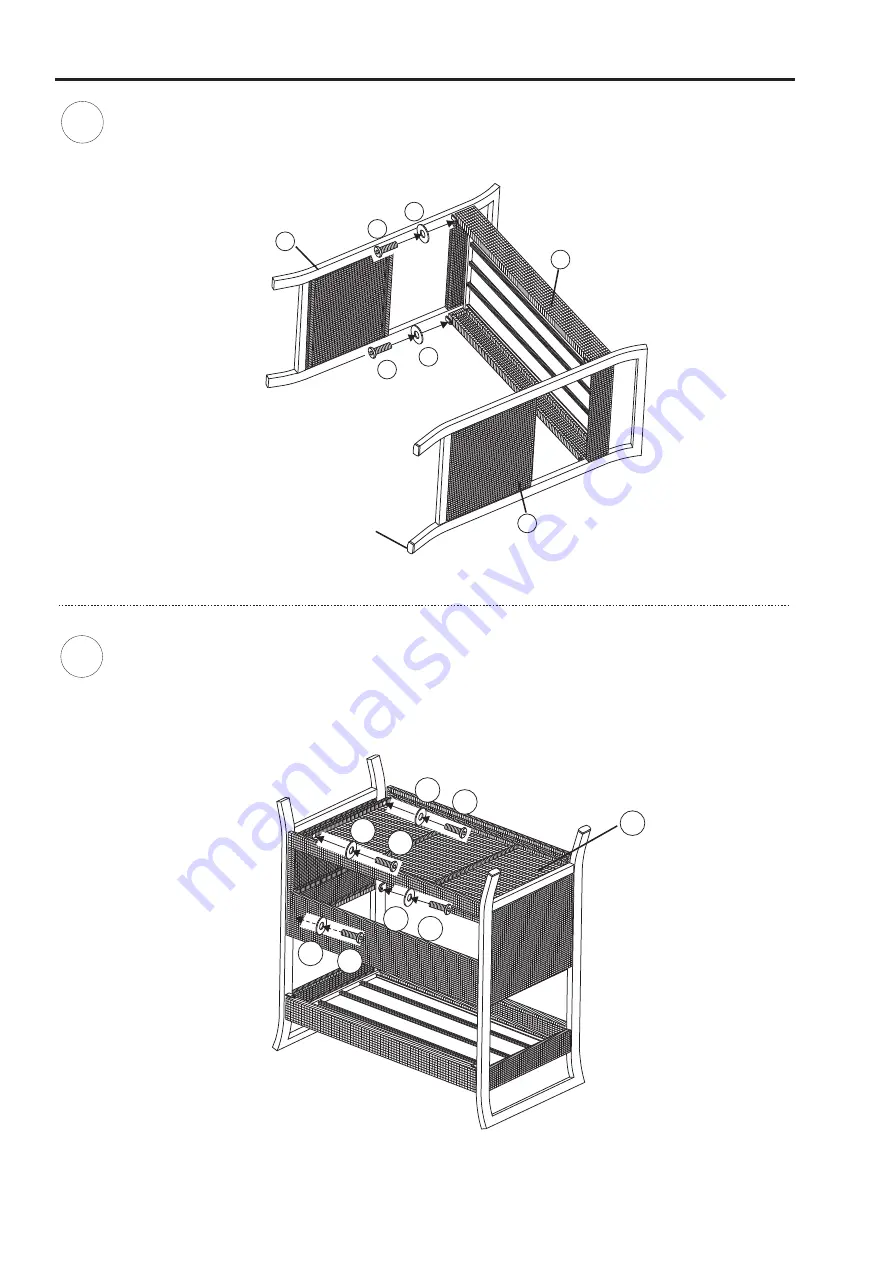 Hanover HAN-BARCART Assembly Instructions Download Page 2