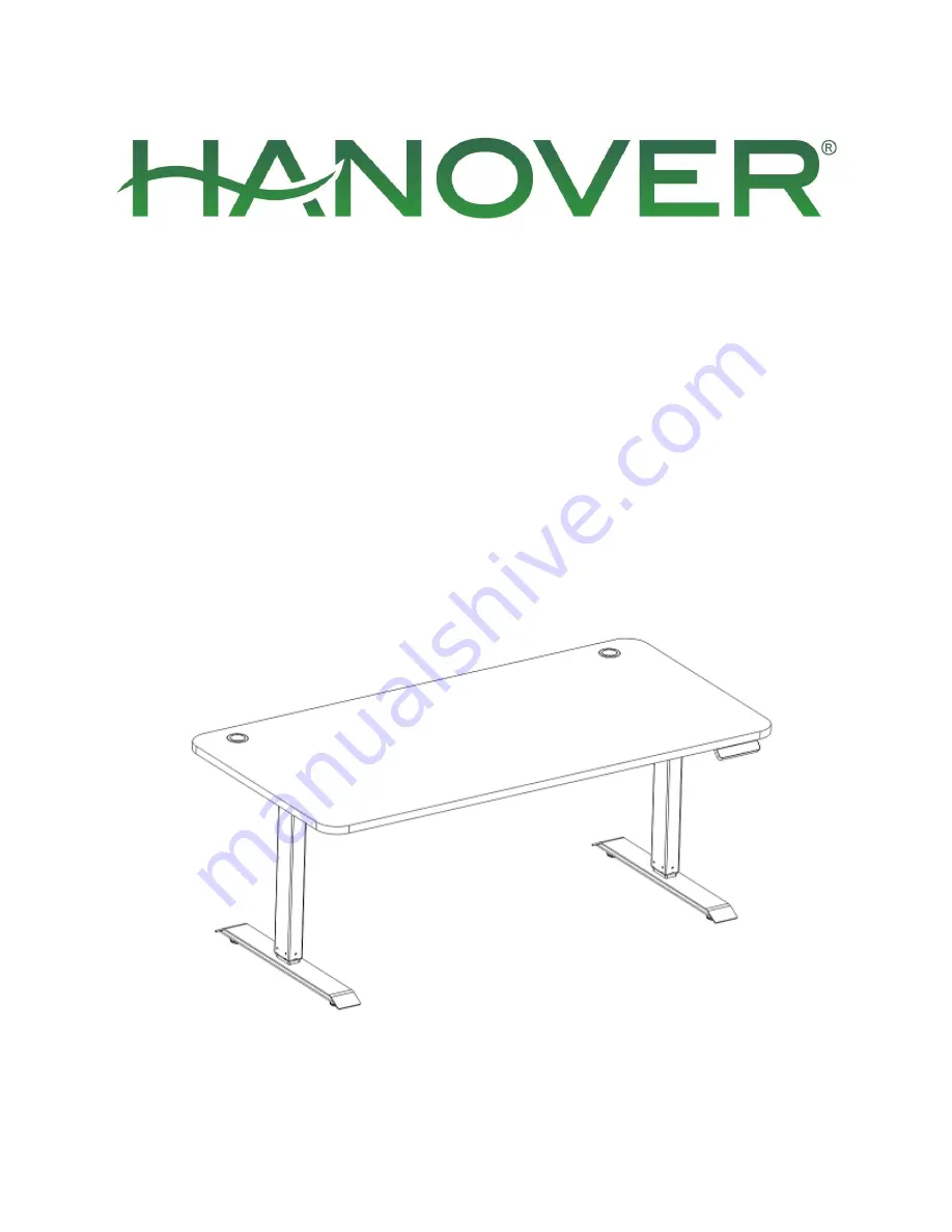 Hanover HSD0431 Assembly  & Care Manual Download Page 1