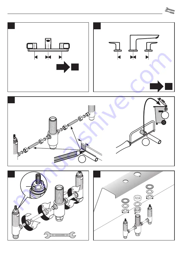 Hans Grohe 1323318 Series Assembly Instructions Manual Download Page 2