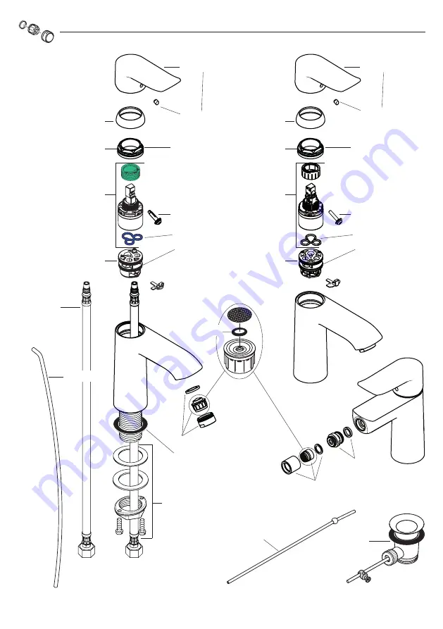 Hans Grohe 31121000 Instructions For Use/Assembly Instructions Download Page 38