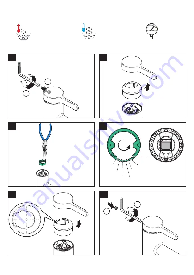 Hans Grohe 74800801 Installation/User Instructions/Warranty Download Page 9