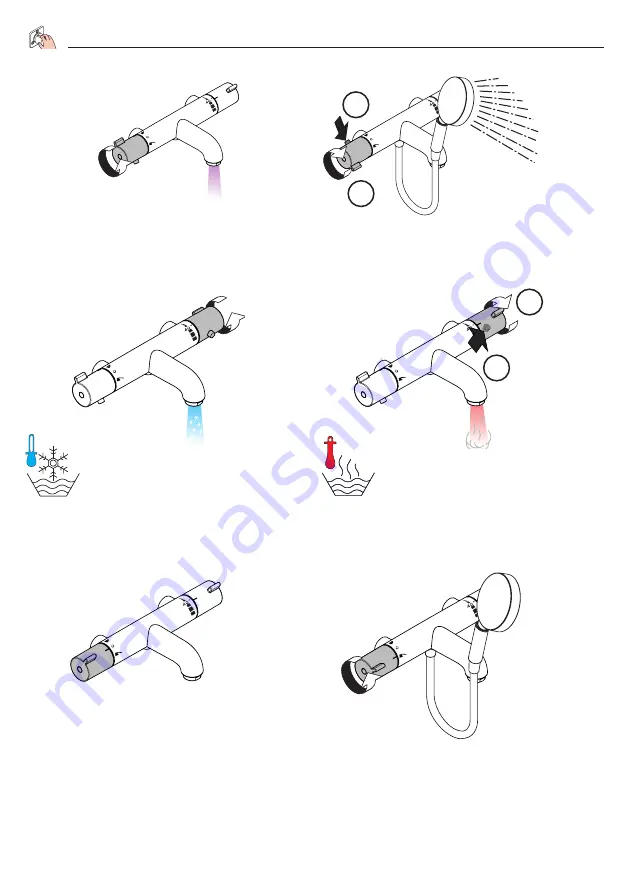 Hans Grohe 8351035 Instructions For Use/Assembly Instructions Download Page 12