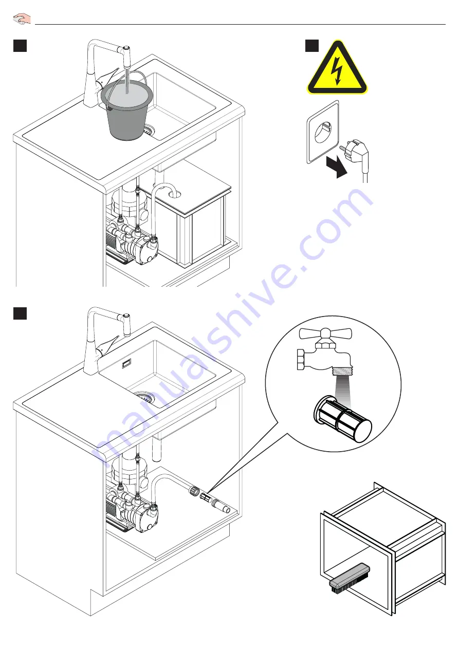 Hans Grohe 91219000 Instructions For Use Manual Download Page 34