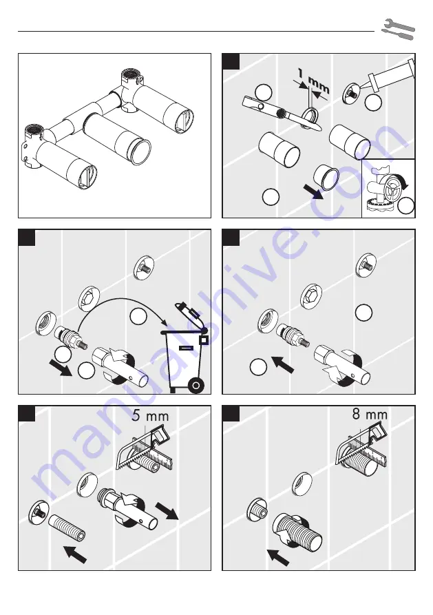 Hans Grohe AXOR Bouroullec 19158000 Instructions For Use/Assembly Instructions Download Page 31