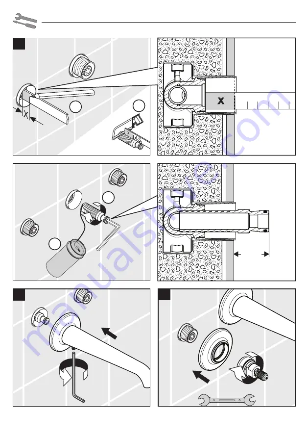 Hans Grohe AXOR Bouroullec 19158000 Instructions For Use/Assembly Instructions Download Page 32