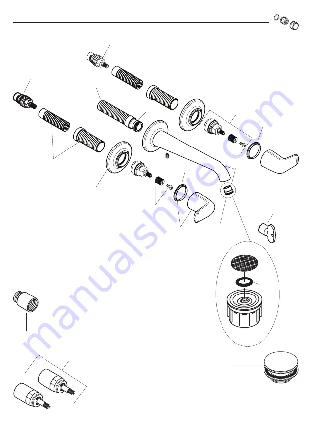 Hans Grohe AXOR Bouroullec 19158000 Instructions For Use/Assembly Instructions Download Page 35