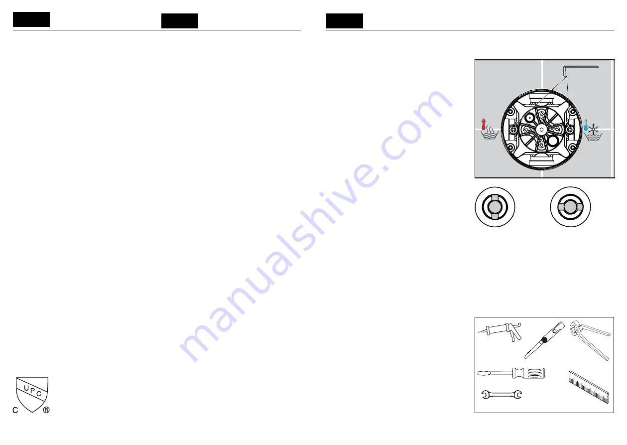 Hans Grohe AXOR Bouroullec 19706001 Installation/User Instructions/Warranty Download Page 2