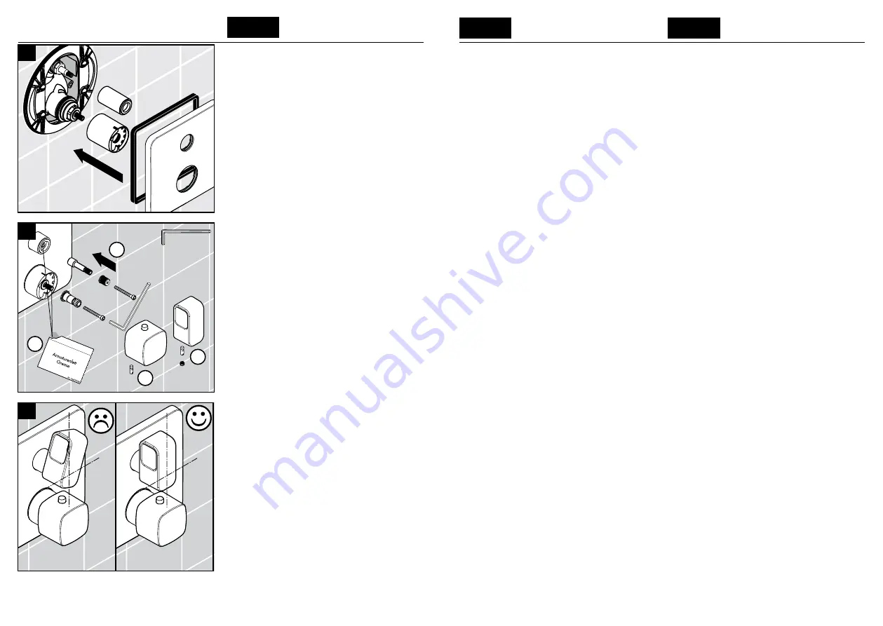 Hans Grohe AXOR Bouroullec 19706001 Installation/User Instructions/Warranty Download Page 10