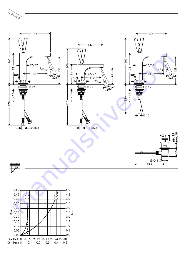 Hans Grohe AXOR Citterio 39031000 Instructions For Use/Assembly Instructions Download Page 34