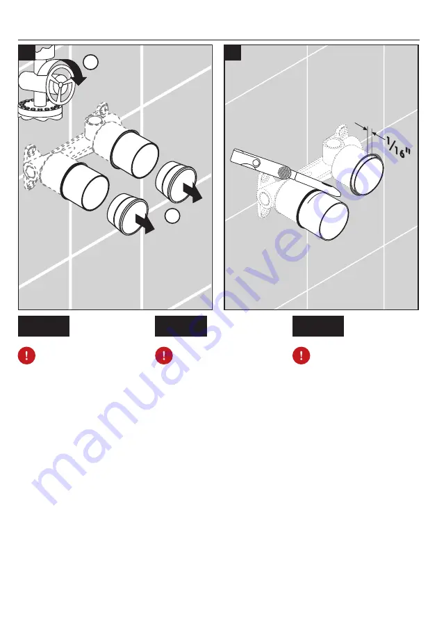 Hans Grohe Axor Citterio 39115 1 Series Installation/User Instructions/Warranty Download Page 5