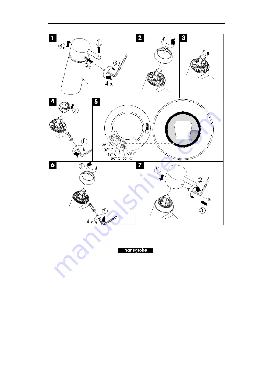 Hans Grohe Axor Citterio 39400 Series Скачать руководство пользователя страница 119