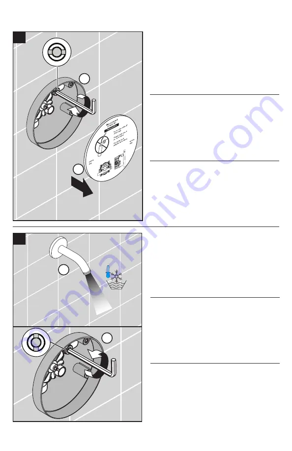 Hans Grohe Axor Citterio 39414 1 Series Installation/User Instructions/Warranty Download Page 8