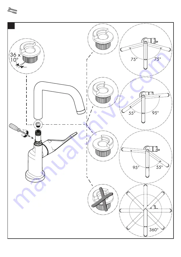 Hans Grohe AXOR Citterio 39850 Series Скачать руководство пользователя страница 36