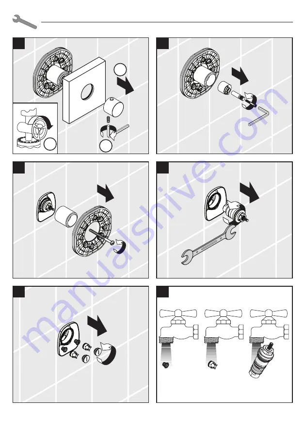 Hans Grohe AXOR Citterio E 36702000 Instructions For Use/Assembly Instructions Download Page 64