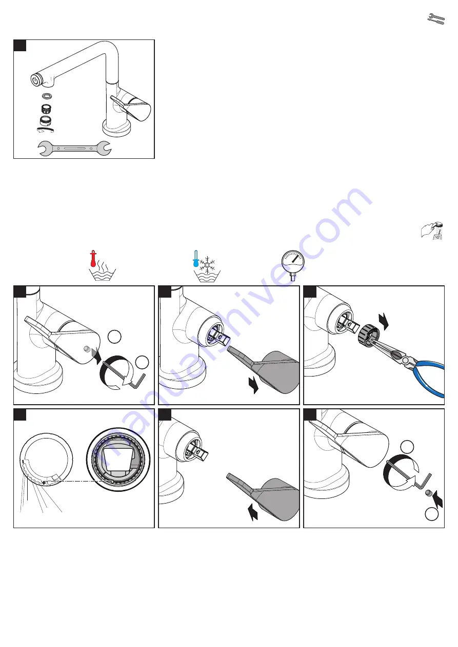 Hans Grohe AXOR Citterio Select 39860 Series Instructions For Use/Assembly Instructions Download Page 37