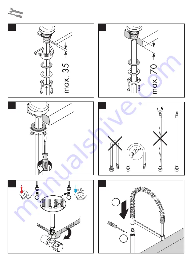 Hans Grohe AXOR Citterio Semi-Pro 39840007 Instructions For Use Manual Download Page 4