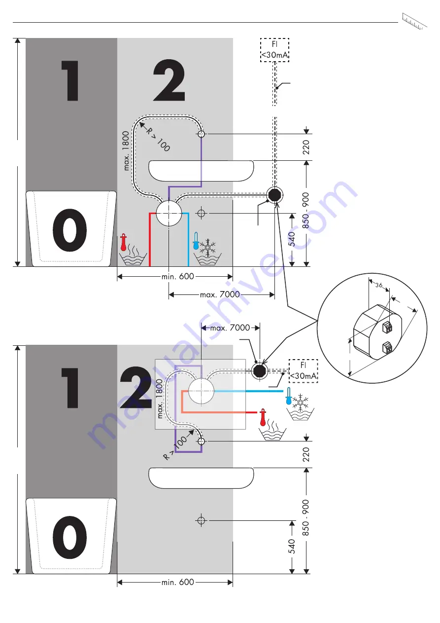 Hans Grohe AXOR Citterio/Uno2 Series Instructions For Use/Assembly Instructions Download Page 33