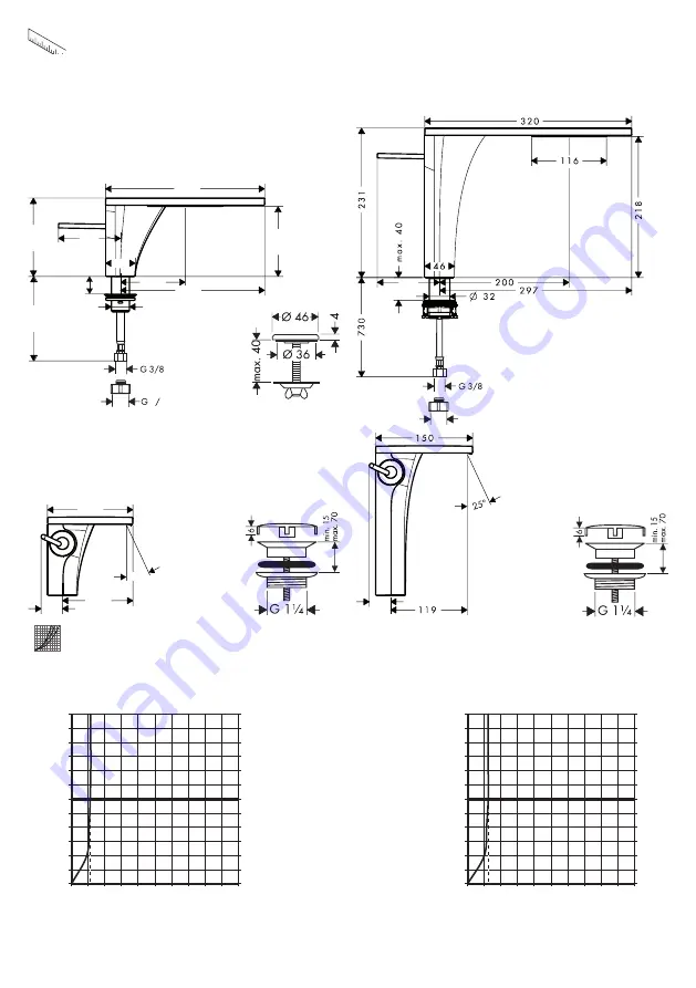 Hans Grohe AXOR Massaud 18011009 Instructions For Use/Assembly Instructions Download Page 6