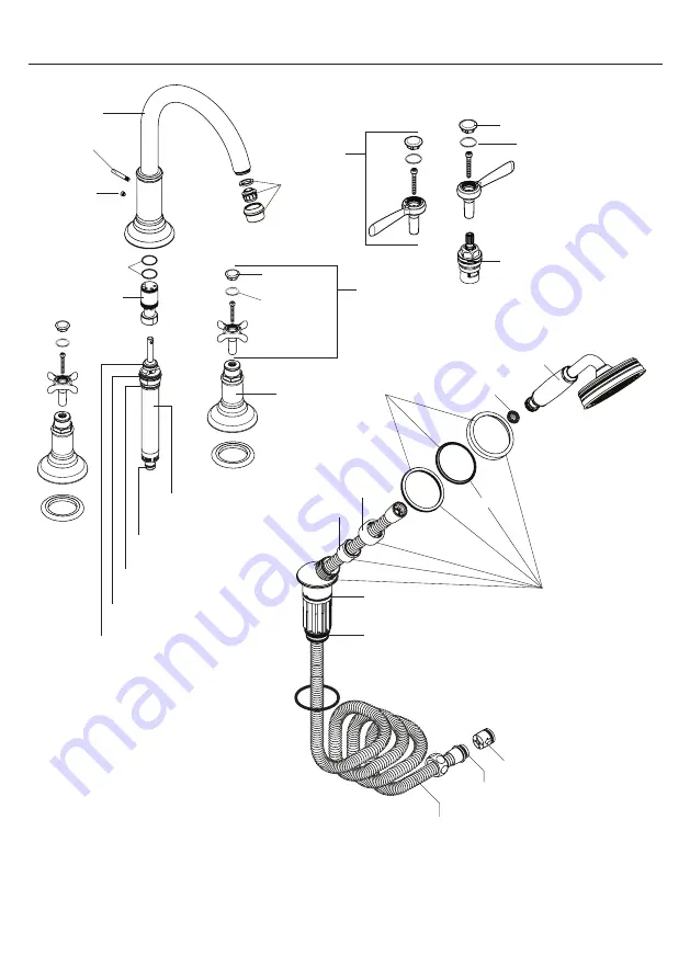 Hans Grohe AXOR Montreux 165441 Series Installation/User Instructions/Warranty Download Page 19