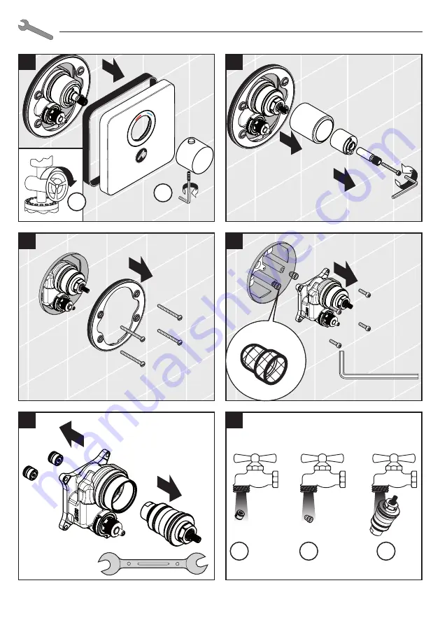 Hans Grohe Axor ShowerSelect Round 36726000 Скачать руководство пользователя страница 68