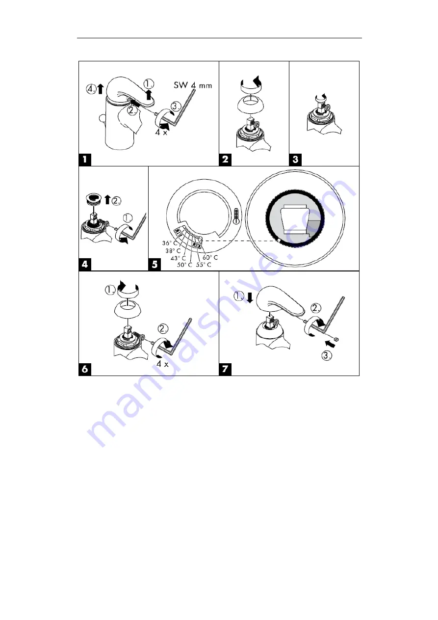 Hans Grohe AXOR Starck
10402000 Скачать руководство пользователя страница 54