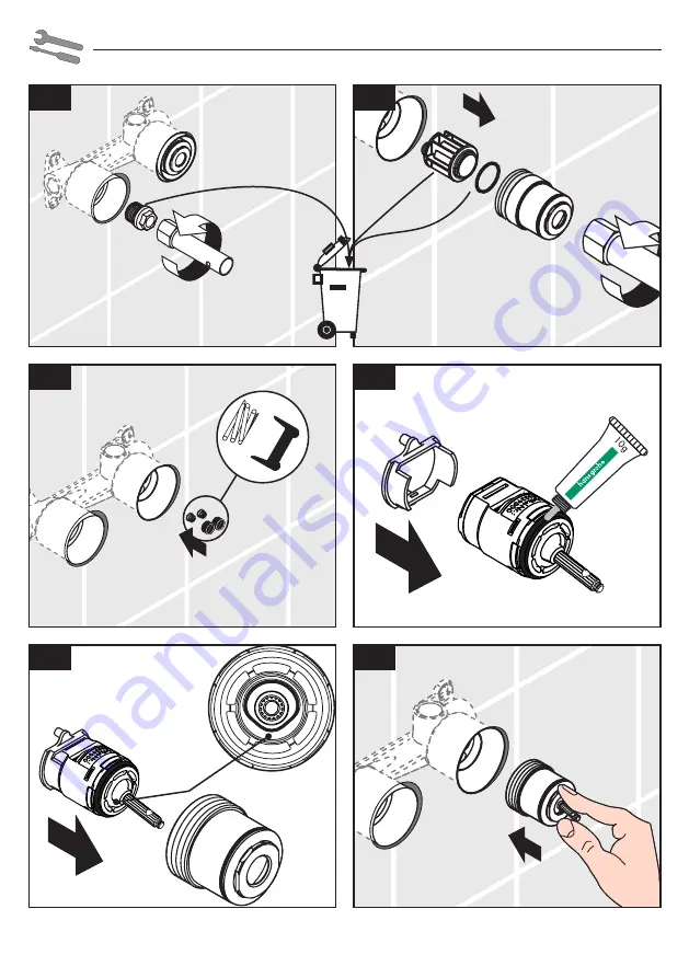 Hans Grohe AXOR  Uno 38112000 Instructions For Use/Assembly Instructions Download Page 38