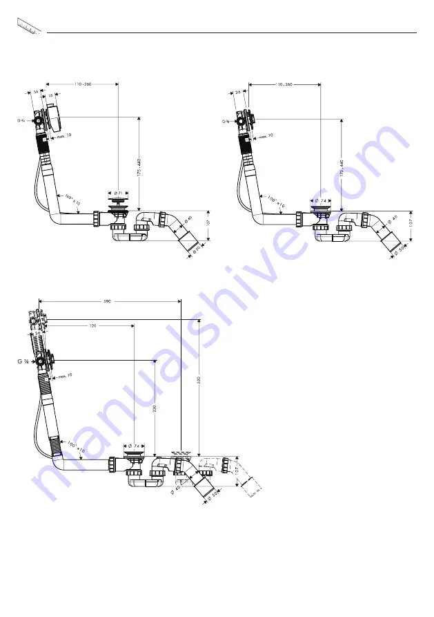 Hans Grohe Exafill S 58113 Instructions For Use/Assembly Instructions Download Page 38