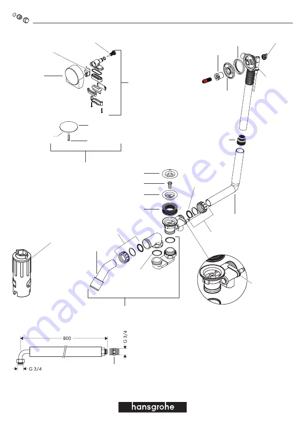 Hans Grohe Exafill S 58113 Instructions For Use/Assembly Instructions Download Page 40